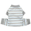 Stripe Dog Pajamas Onesie Spring Autumn Cotton Dog Clothes for Small Medium Dogs, Soft Cat Puppy Jumpsuit Outfits Pet Apparel