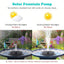 Solar Bird Bath Fountain Pump, Upgrade Solar Fountain , Free Standing Floating Solar Powered Water Fountain Pump for Bird Bath,