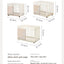 Alice Resin Dog Cage with Toilet Dog Fence Cat Cage Household Dog Cage Medium Size Indoor  Large