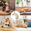 Pet Dog Dog Cat Pillow Protects Cervical Spine Deep Sleep U-Shaped Pillow Kitten Puppy Pillow Half Moon Calming Toy