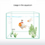 1Pc CO2 Diffuser Acrylic Tank Regulator CO2 Atomizer with Nano Diffuser Suction Cups Acrylic Aquarium Fish Tank Aquatic supplies