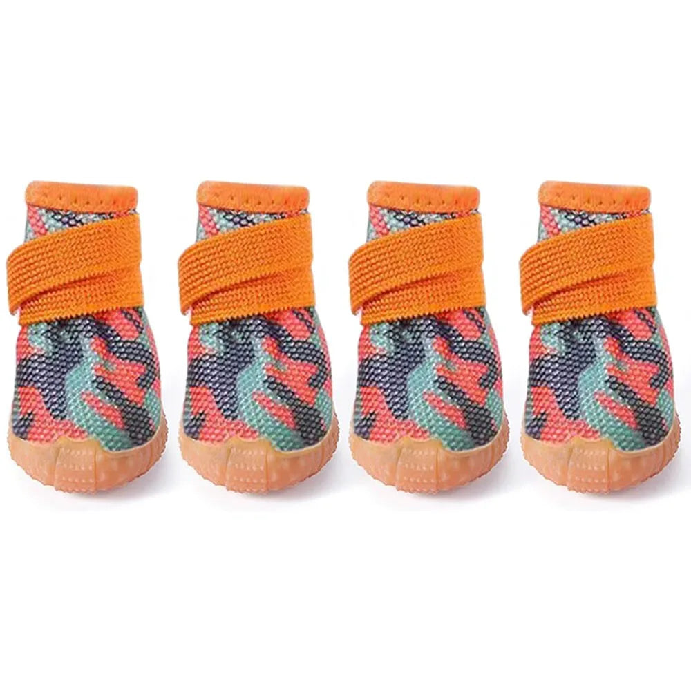 Small Dog Shoes Breathable Dog Shoes for Hot Pavement Pet Puppy Boots & Paw Protectors for Doggies for Hardwood Floors Anti Slip