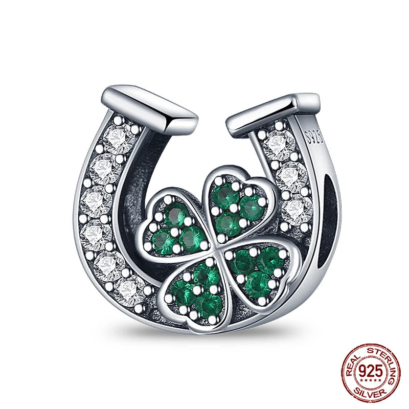Fit Pandora 925 Original Bracelet 925 Silver Plate Flower Bird Series Charms Beads For Women Fashion DIY Jewelry Gifts Making