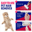 Pet Fur & Lint Roller With Self-Cleaning Base