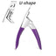 Dog Cat Nail Clipper Stainless Steel Pet Toes Cutter Scissor Grooming Tool for Small Medium Dogs Cats Guillotine Nail Clipper