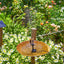 2.5W Solar Fountain Pump,with 6Nozzles and 4ft Water Pipe,Solar Powered Pump for Bird Bath,Pond,Garden and Other Places