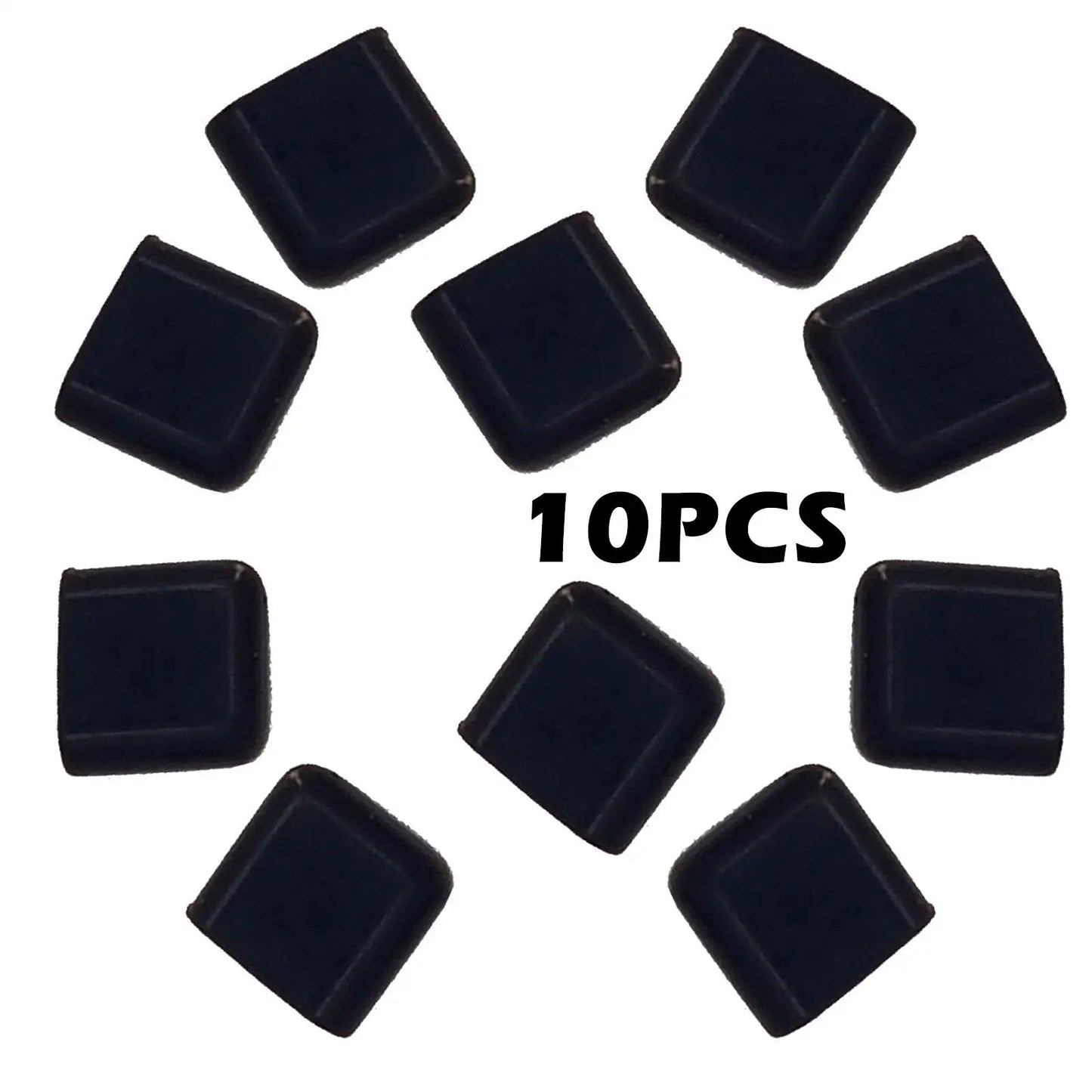 Air Fryer Rubber Bumpers Black Air Fryer Scratch Protection Air Kitchen Tray Fryer Replace Parts Accessories Cover Rubber W1T4