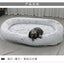 Cross-border explosion human kennel plush human dogbed winter warm sponge dog pad giant dog bed