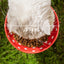 Mushroom Cat Bowl Cute Polka Dot Safe Ceramic Elevated Cat Feeder for Cats and Dogs Drinking Water Bowl Cat Feede Pet Supplies