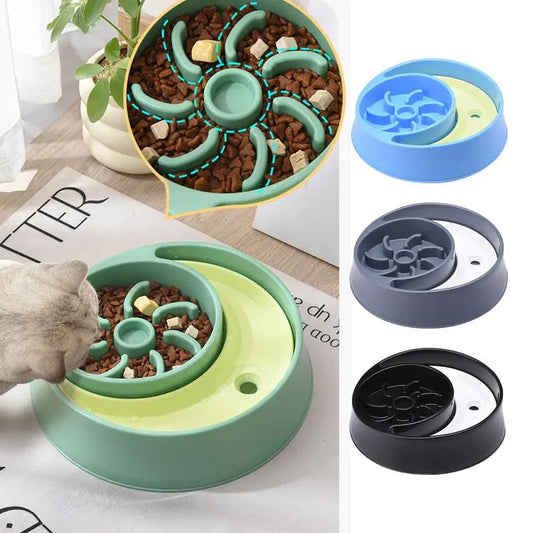 Slow Feeding Bowls For Dogs Pet Dog Maze Bowl For Slow Feeder Pet Eating Bowl Food Control Anti-Gulping Pet Feeding Bowl