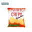 Funny Dog Toys Crisps Plush Filled Pets Squeaky Chew Toy Bite-resistant Sounding Paper Toys For Small Medium Pets Supplies