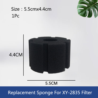 Aquarium Filter Sponge for Fish Tank Air Pump Skimmer Biochemical Sponge Filter Aquarium Bio Filter Filtro Aquario Acessorio