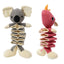 Plush Squeaky Dog Toys Teeth Cleaning Sound Pet Dog Toys Animal Shape Squeaky Dog Chew Toy For Puppies Puppy Squeaker Toys
