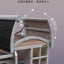 Rabbit Cage Extra Large Small Rabbit Cage Pet Rabbit Housing Outdoor Household Solid Wood Double decker Villa Breeding Cage