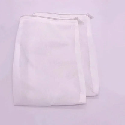 Fine Hole Filter Net Bag Mesh Bag Acquarium Pond For Bio Ball Carbon Media Functional Aquarium Fish Tank Isolation Bags 2/5/10Pc