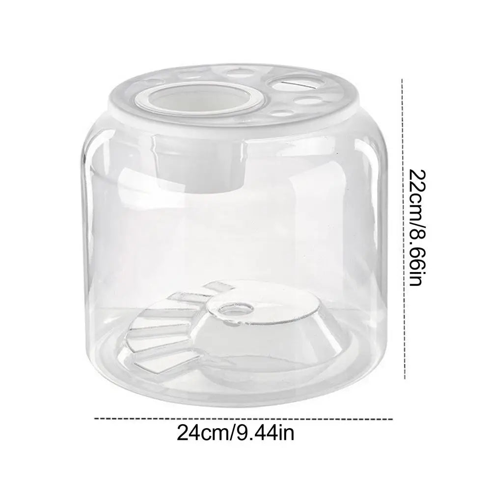 Large Turtle Tank Transparent Turtle Aquarium Turtle Tank With Lid Turtle Terrarium Tortoise Enclosure With Removable Cover