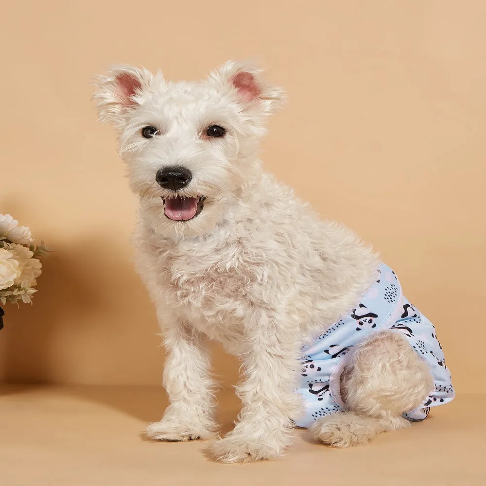 Washable Female Dog Diapers for Dog Period Panties,Comfy Reusable Physiological Panties Doggy Diaper for Small Medium Large Dogs