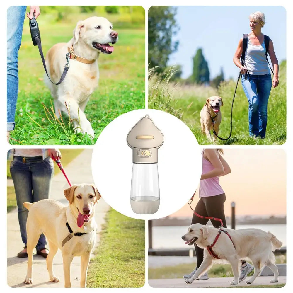 Pet Travel Water Dispenser Portable Puppy Water Bowl Dog Water Container Pet Water Dispenser With Food Container For Dog Cats