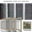 4XL Pet Kennel Large Dog Summer Cooler All Seasons Universal Medium Dog Kennel Solid Wood Removal and Washing
