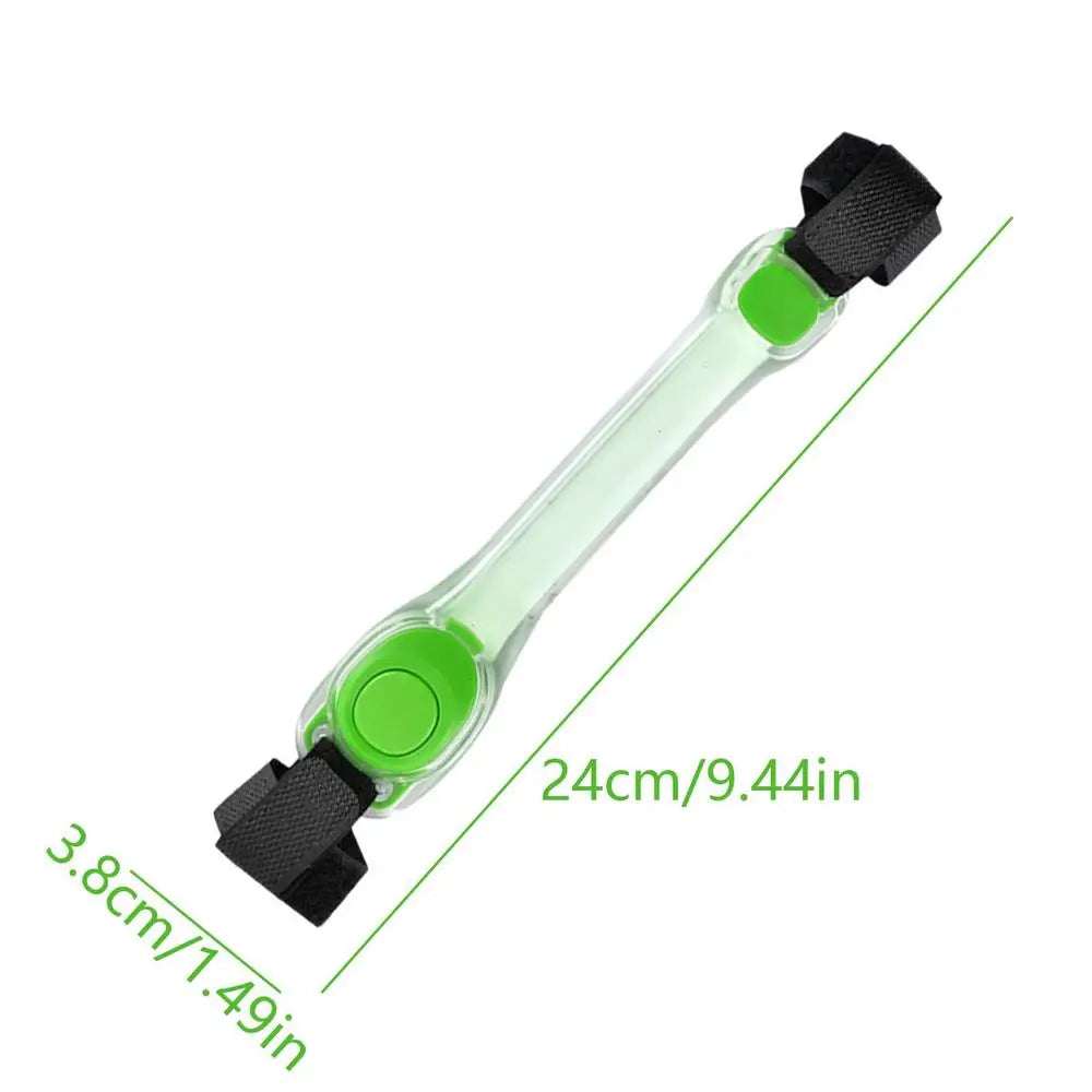 New LED Light-Up Wristband Led Slap Bracelets Flashing Light Bracelets In The Dark Reflective Armband For Walk The Dog