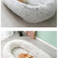 Large Kennel Pet Pad Human Dog Bed Winter Warm Pet Supplies Removable and Washable Sofa Lazy Can Sleep and Lie Down