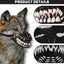 Halloween Dog Muzzle With Teeth Creepy Dog Costume With Large Teeth Spooky Prop Halloween Dog Costume Hilarious Dog Muzzle