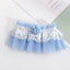 Lovely Pearl Veil Pet Collars for Chihuahua Pink Lace Small Dogs Bandana Neck Accessories Party Collar Decoration Cat Necklace