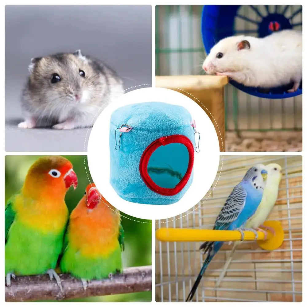 Hamster Houses And Hideouts Christmas Hamster Guinea Pig Hideouts Winter Sleeping House Washable And Removable Cute Hamster