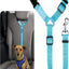 Ring Dog Car Seat Belt Durable Nylon Dog Seat Belt For Small Large Dogs Adjustable Lead Puppy Travel Car Safety Rope