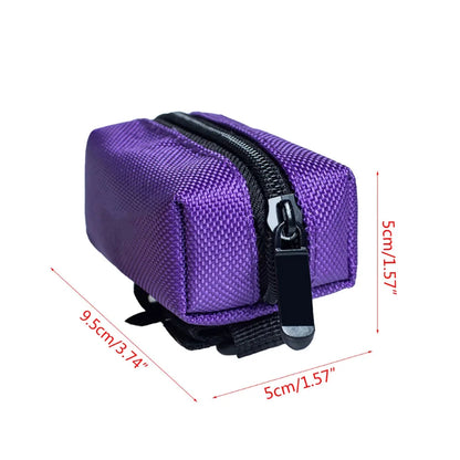 Pet Dog Poop Bag Dispenser Dog Waste Poop Bag Holder Leash Attachment Adjustable Travel Garbage Bag Dispenser Pet Cleaning Tools