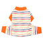 Stripe Dog Pajamas Onesie Spring Autumn Cotton Dog Clothes for Small Medium Dogs, Soft Cat Puppy Jumpsuit Outfits Pet Apparel