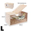 Transparent Design Parakeet Cockatiel Bird House Nest Easy to Clean Parrot House Smooth Edges Parakeet Nesting Box Bird Supplie