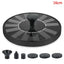 New Mini Solar Water Fountain Pool Pond Waterfall Fountain Garden Supplies Decoration Outdoor Solar Powered Fountain Bird Baths