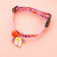 Lightweight Halloween Dog Collars Durable Skull Bat Pendant Cosplay Neck Accessories for Cats Personalized Decorate Pet Necklace