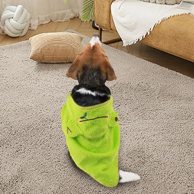 Pet Bath Towel Quick Drying Dog Towel Super Absorbent Soft Microfiber Bath Towel With Hoodie Lightweight For Drying Dogs Cats