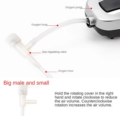 UXCELL Aquarium Air Line Tubing Control Valve 2/3 ways Fish Tank Connector Pump Flow Pipe Valves Tube Hose Trachea Accessories