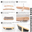 Wooden Cat Scratcher Scraper Detachable Lounge Bed 3 In 1 Scratching Post For Cats Training Grinding Claw Toys Cat Scratch Board