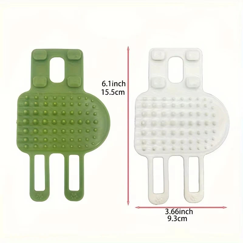 Cats Scratching Rubbing Brus Pet Cat Hair Removal Massage Comb kitten Grooming Self Cleaning Wall Corner Cat Scratcher Combs