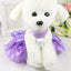 10PCS Pets Accessaries Dogs Cats Princess Flower Lace Dress For Pet Wedding Party Spring Summer small Teddy girl ropa para perro