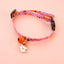 Lightweight Halloween Dog Collars Durable Skull Bat Pendant Cosplay Neck Accessories for Cats Personalized Decorate Pet Necklace