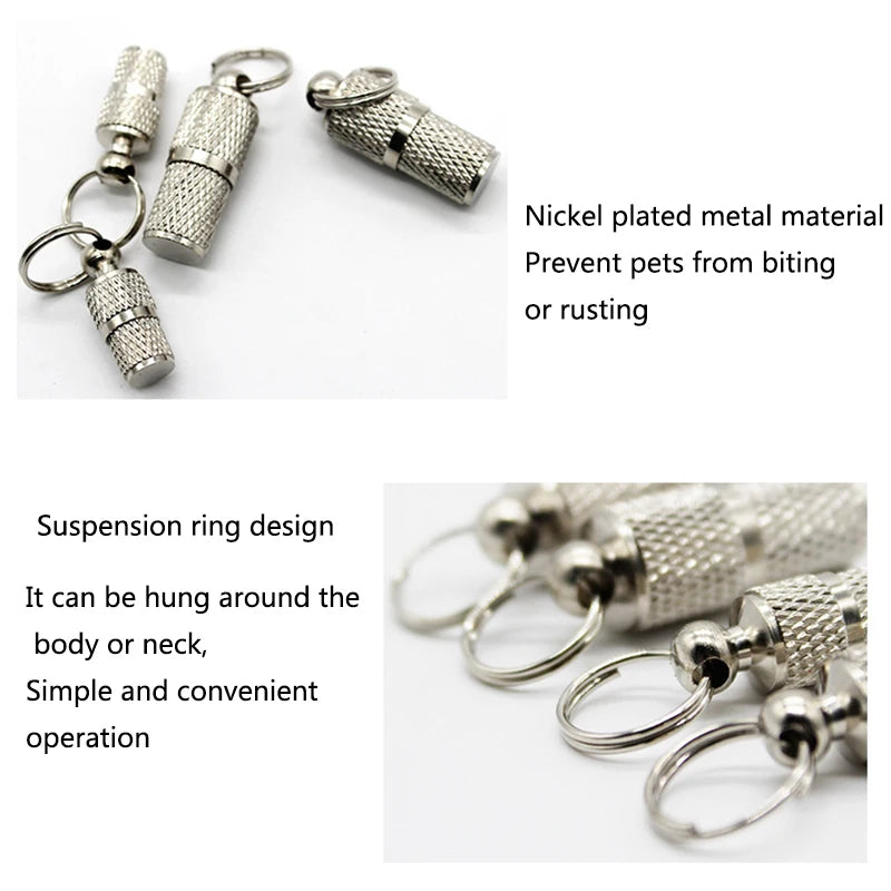 Metal Pet Dog Cat ID Tag Name Address Phone Label Identity Hanging New Silver Personalized Anti Lost Pet Dropshipping Center