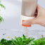 Aquarium Feeder Fish Food Feeding Bottle Quantitative Pond Feeder 0.5g Precise Measuring Refillable Feeding Bottle Manual Fish