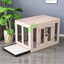 Yut four seasons universal wooden kennel cat litter pet litter indoor wild kennel large, medium and small dog kennel cat house