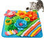 Dog Sniffing Mat Puppy Training Pad  Interactive Dog Toy Foraging Mat For Smell Pet Slow Eating Stress Relief Toys For Puppies