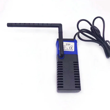 4W Mini Submersible Aquarium Filter Fish Tank Internal Filter Pump Water Flow Circulation Add Oxygen For Fish Turtle Tank Supply