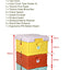 Langstroth 3-Layer 10-Frame Thermo Plastic Bee Hives for Sale - Bee Hive Box - Beekeeping Equipment Wholesale - Beehive Supplies
