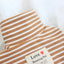 Coffee Strips Pet Dog Clothes for Chihuahua High Collar Autumn Warm Cat Sweatshirt Overalls Soft Velvet Cat Puppy Bottom T Shirt