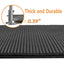 Cat Litter Mat 1 Pack Double Layer Waterproof Urine Proof Trapping Mats Non-Slip Easy to Clean Large Toilet Foot Pad