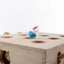 Funny Cat Hunt Puzzle Toy Wooden Maze Pet Hit Hamster Catch Bite Interactive Toys With 5-holed Mouse Holes Cats Toy Pet Supplies