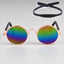 Anti-slip Cat Sunglasses Pet Accessories Small Dog Sun Glasses Classic Retro Circular Glasses for Kitten Photos Props Cosplay